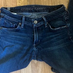 CITIZENS OF HUMANITY 27 ARIELLE JEANS MID RISE SKINNY
